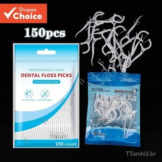 Fio Dental Descartável, Escova Interdental, Palitos de Dente para Limpeza Dental M4IP