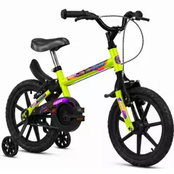 Bicicleta Aro 16 Infantil Gott Bike Roow Menino Com Rodinha Freio V Brake