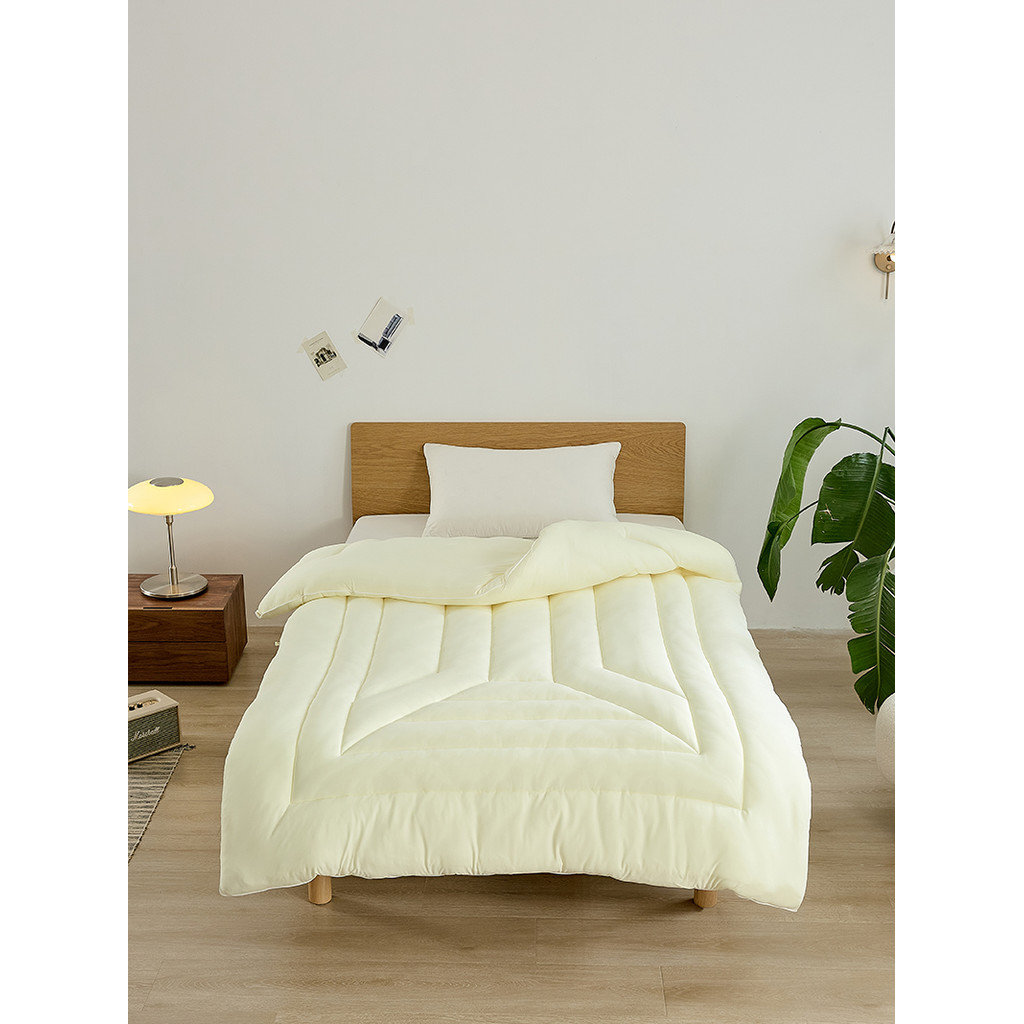 Autooperado exportado para o Japão Tecnologia preta Soft Waxy Mute Fluffy Four Seasons Quilt Corn Cloud Quilt 1618