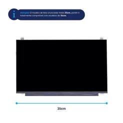 Tela 15.6" LED Slim Para Notebook Dell G7-15-7588 | Fosca
