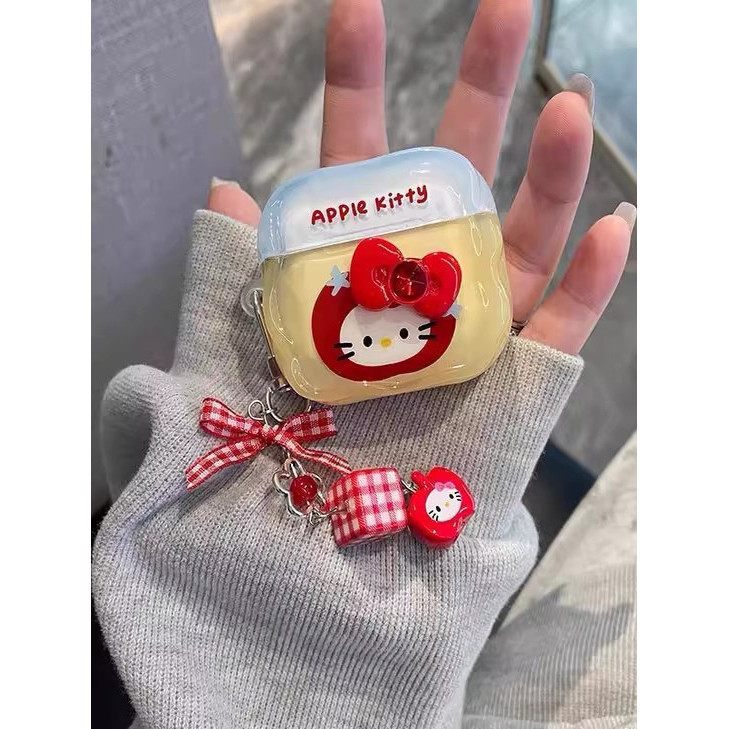 2026 Novos produtos Fone de ouvido com nó vermelho Apple Cat de alto valor Xiaom
