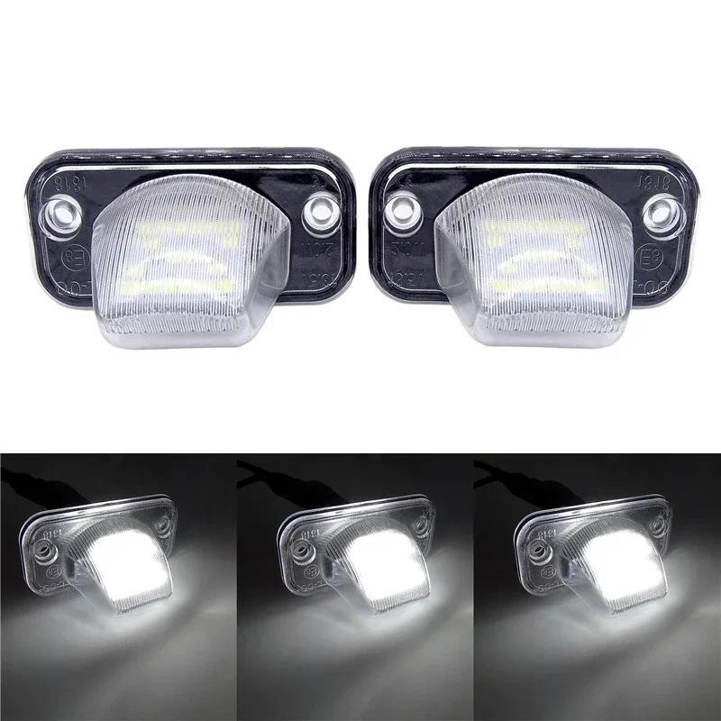 Luz Da Placa De Identificação Do Carro LED Branco Para Vw T4 90 ~ 03 Transportador Syncro 1993 2004 Doces 04 Jetta 05 Nú