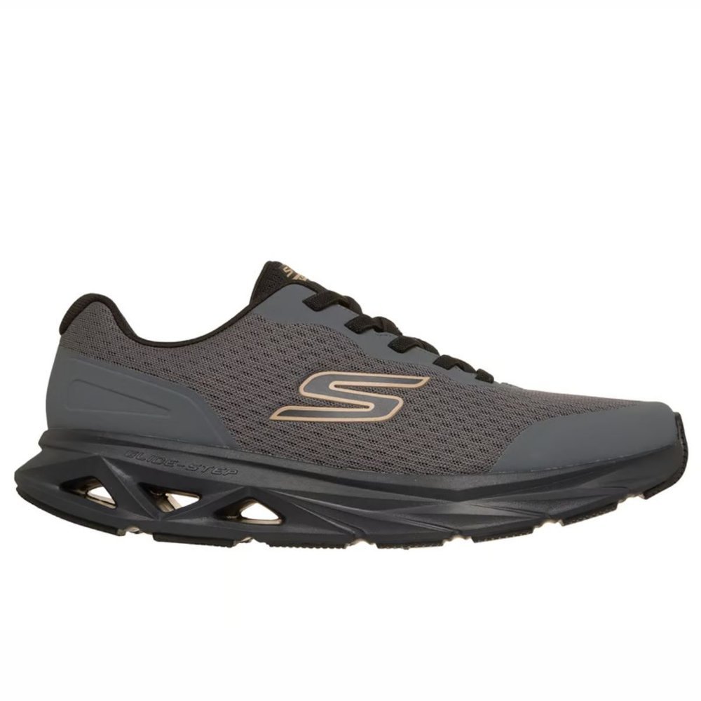 Tênis Skechers Glide Step Vortex Avalin Masculino Amortecimento Leve Conforto Academia