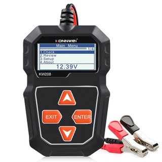 Teste Testador Analisador De Bateria Testador De Alternador 12V Analise Voltagem Potencia