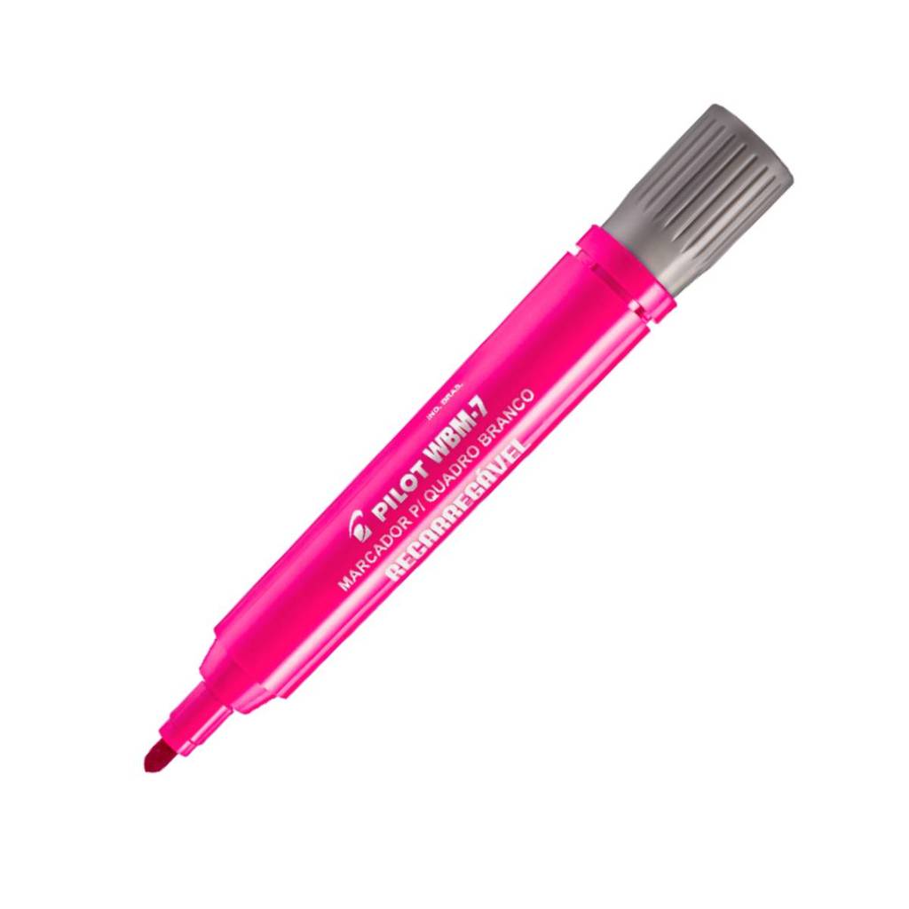 Pincel para quadro branco recarregável WBM-7 Rosa Pilot