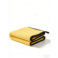 Pano Microfibra Amarelo 30x60cm com Borda Preta