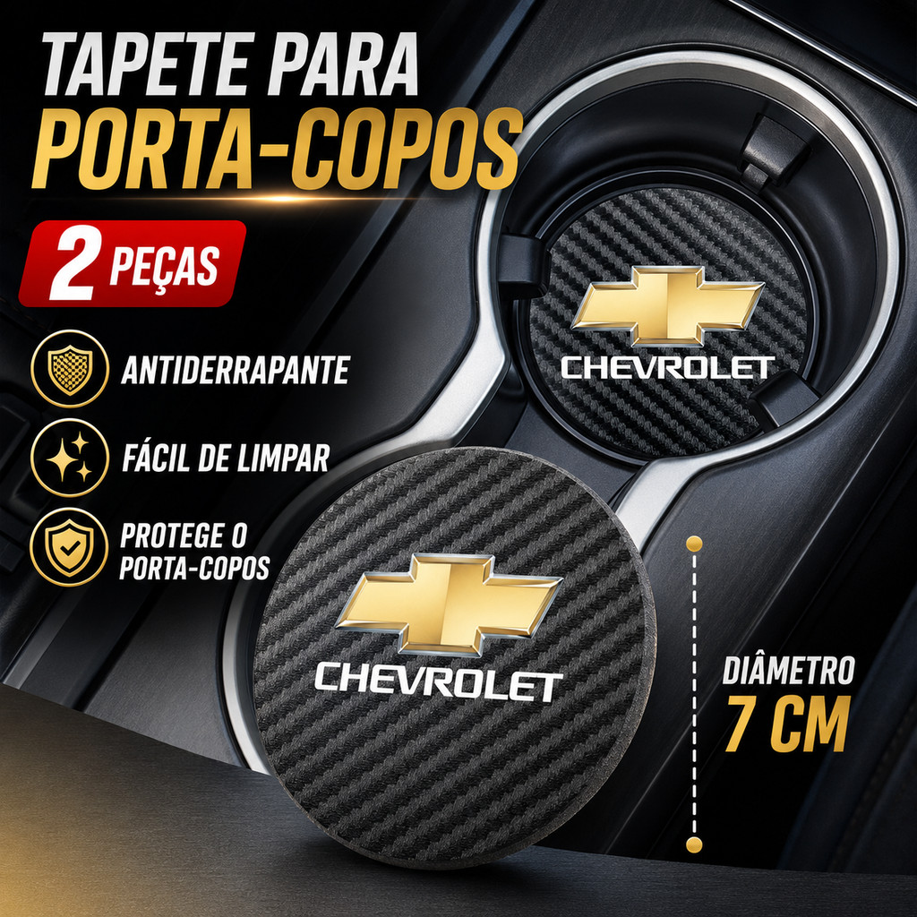 2 Pçs Chevrolet Auto Suporte De Copo Inserção Anti Deslizamento Coaster Almofada Para Spin Activ Montana Premier S10 Z71