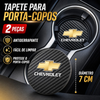 2 Pçs Chevrolet Auto Suporte De Copo Inserção Anti Deslizamento Coaster Almofada Para Spin Activ Montana Premier S10 Z71