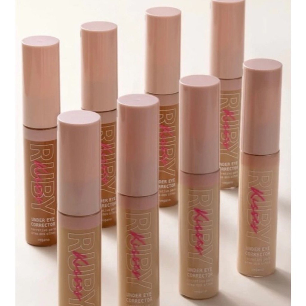 Corretivo Líquido Ruby Kisses Under Eye 10ml para Área dos Olhos com Cobertura Uniforme e Acabamento Natural