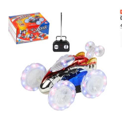 Carro Controle Remoto Maluco Gira 360º C/ Luz Led Brinquedo Carrinho de controle