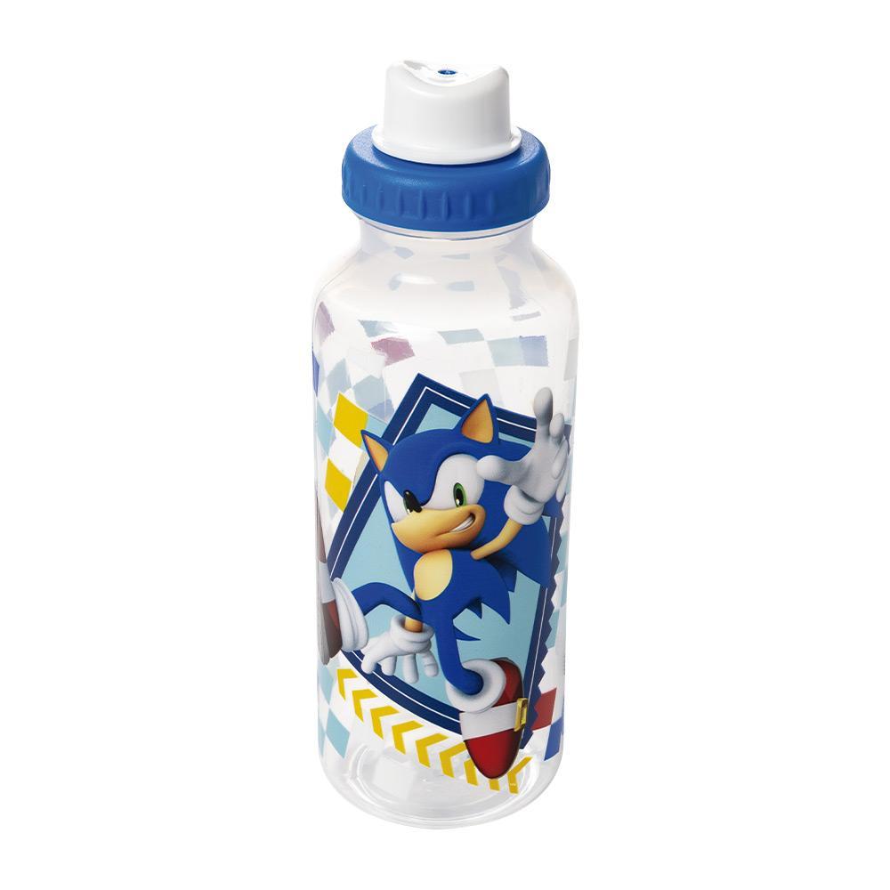 Garrafa Squeeze Sonic Azul 600 ml Sega Plasútil