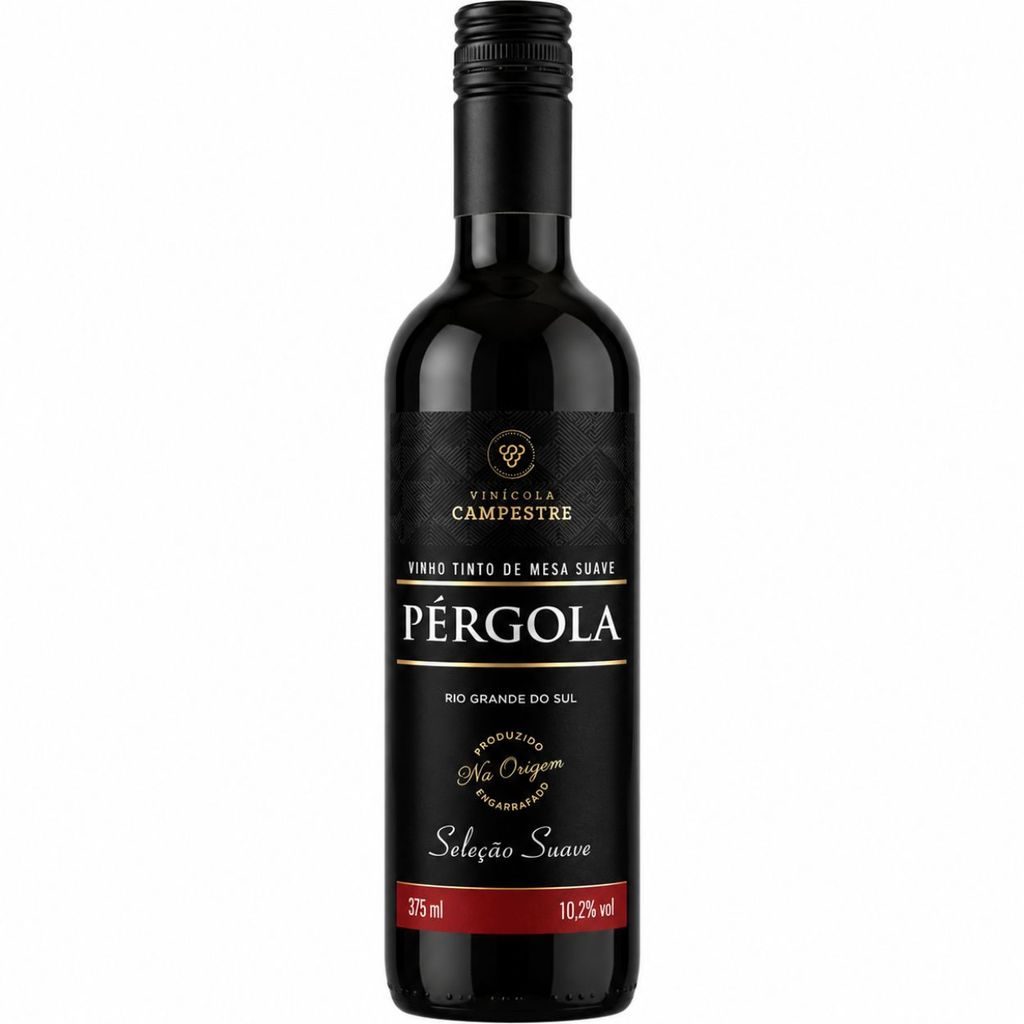 Vinho Tinto Suave Seleção Pérgola 375 ml