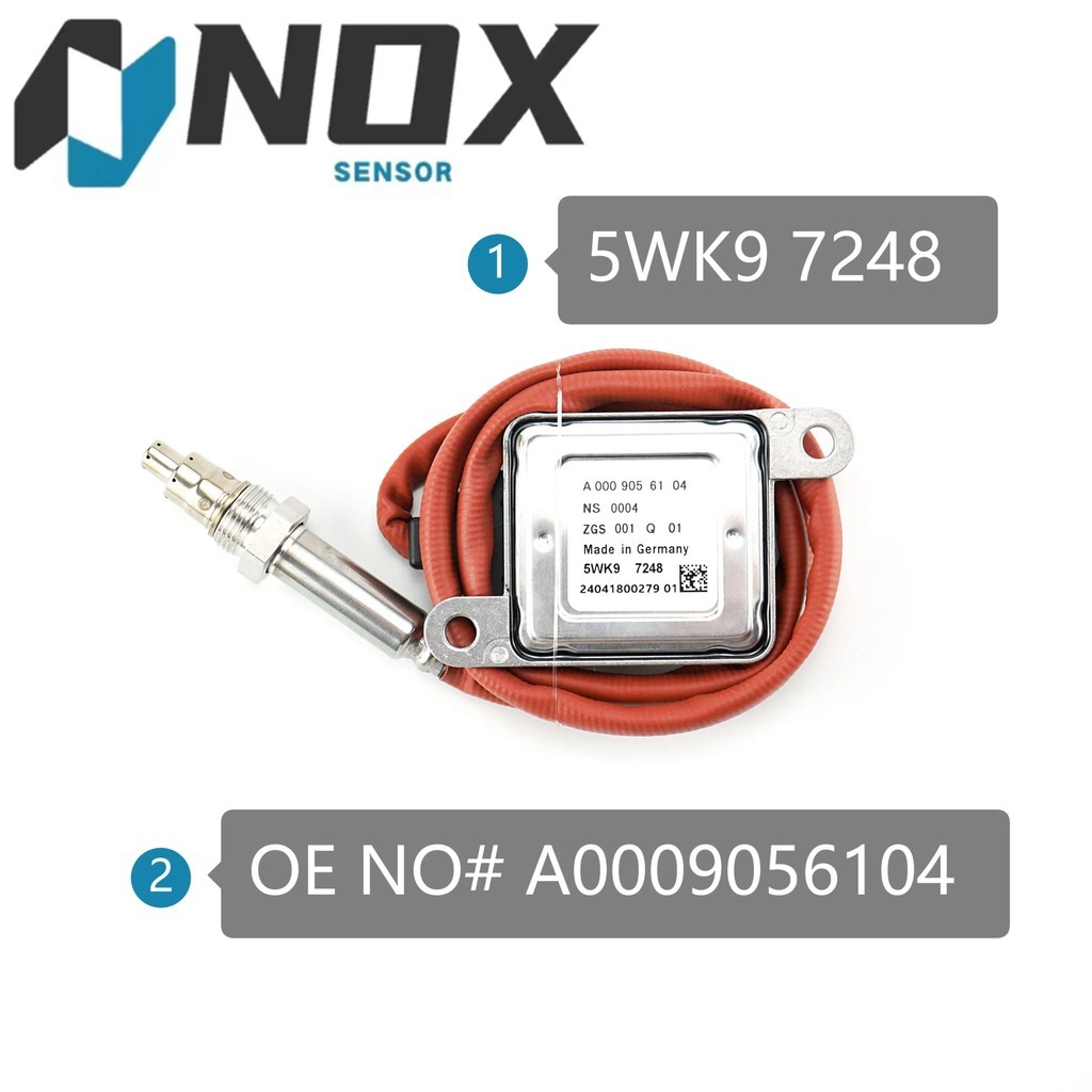 Sensor NOx A0009056104 De Automóvel 5WK97248 Para Mercedes Benz W212 W222 C218 X218 CLS350 W164 W212 S212 5WK9 7248 Peça