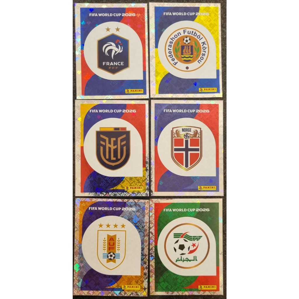 Complete seu álbum da Copa do Mundo 2026 - figurinhas avulsas - Envie sua lista pelo CHAT!!!