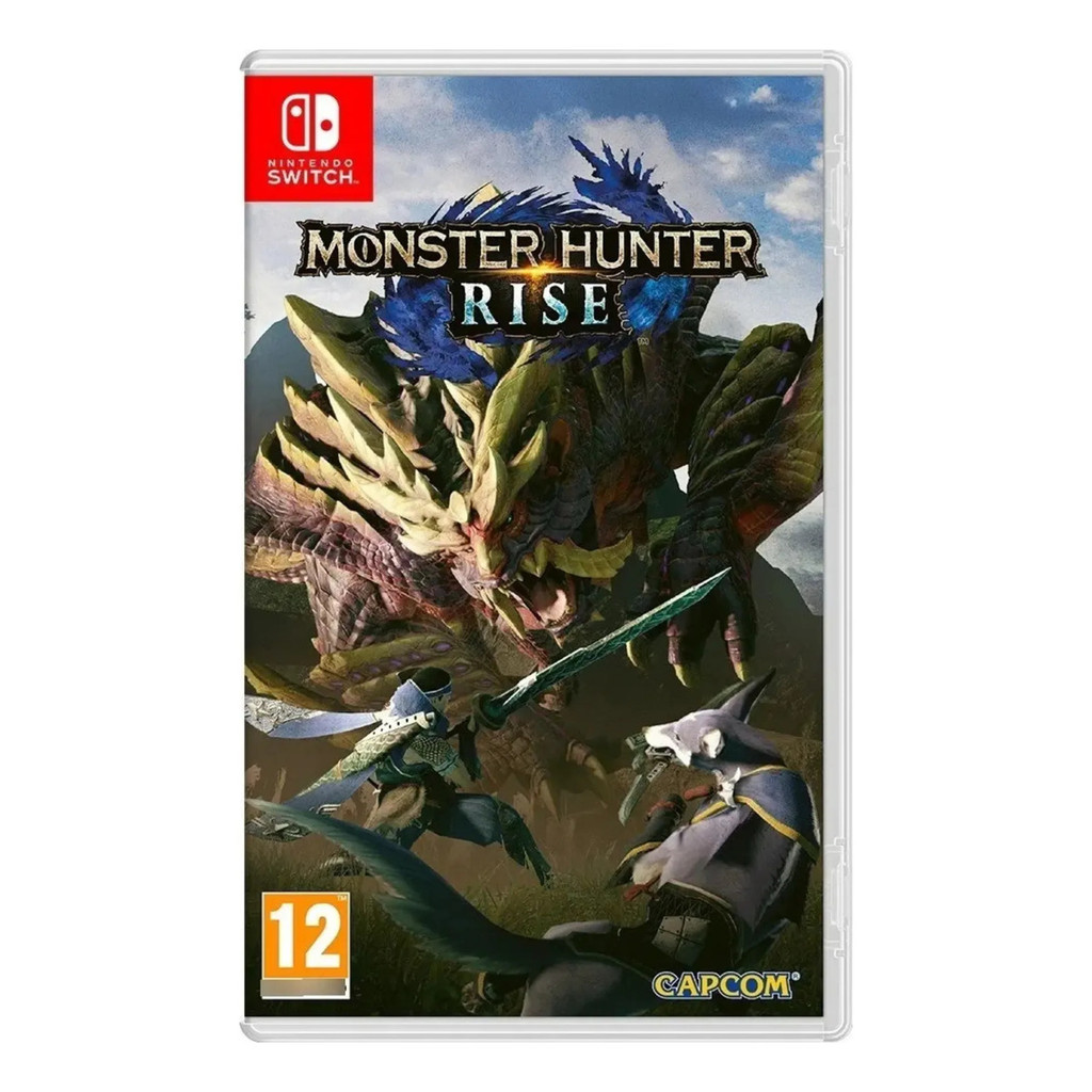 Jogo Monster Hunter Rise Nintendo Switch Físico Capcom Novo
