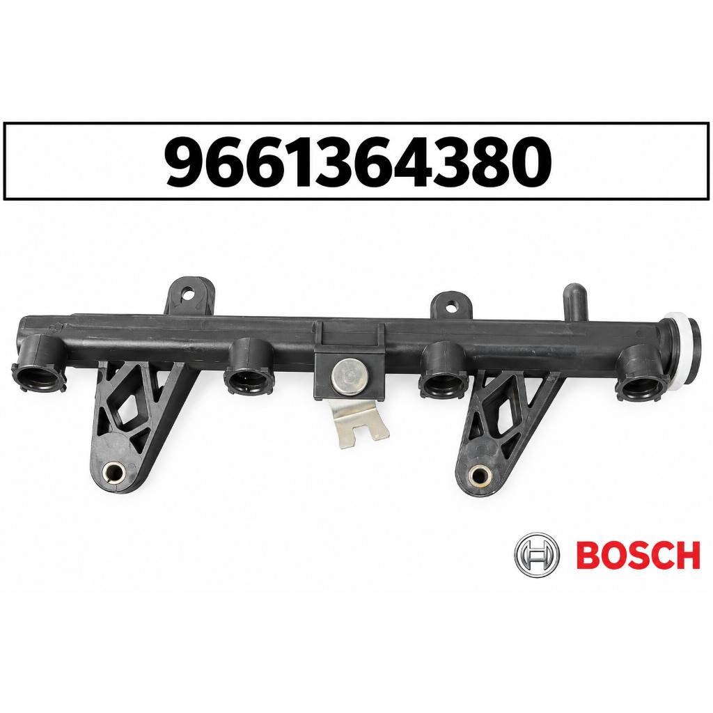 Flauta Dos Bicos Injetores - Citroen c3 1.4 8v 9661364380 Bosch