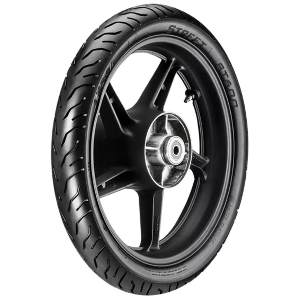 Pneu Moto Vipal 100/80-18 STREET ST600 Traseiro Fan, Titan e Factor YBR Uso Sem Câmara