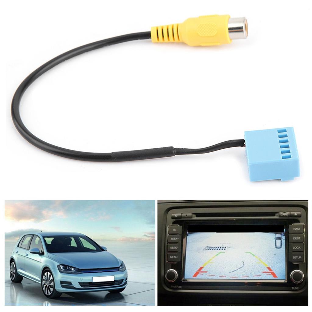 Cabo do adaptador da câmera de opinião traseira do carro de Funien 100% do mercado de acessórios alto