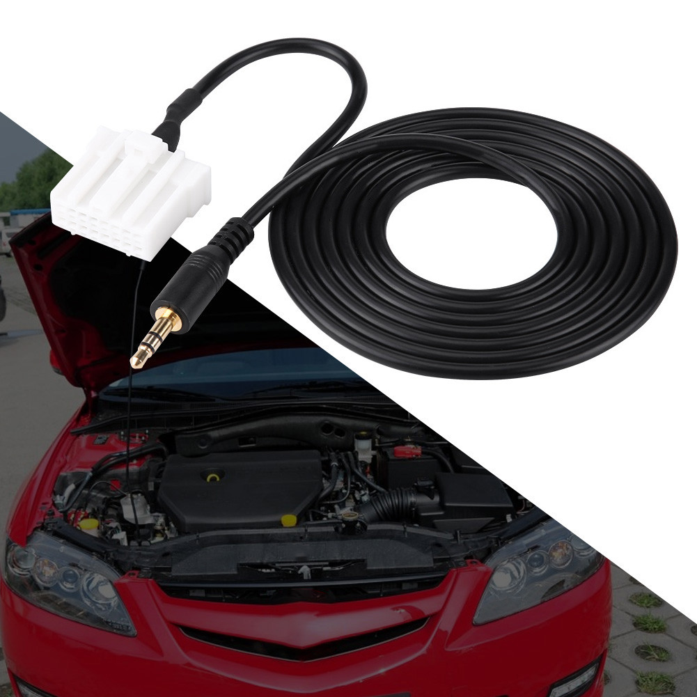 Adaptador de cabo auxiliar Vistreck Jack de 3,5 mm para 2 3 5 6 - Conecte dispositivos móveis ao áudio do carro
