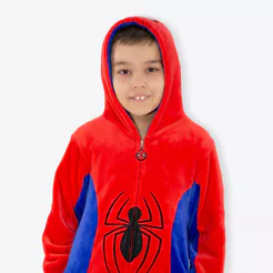 Macacão Kigurumi Infantil de 3 a 4 Anos Homem-Aranha - Marvel