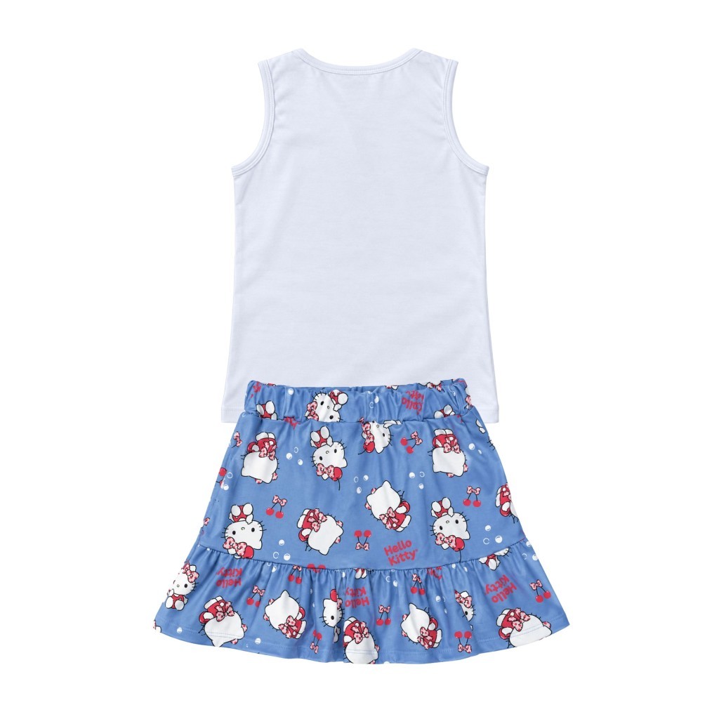 Conjunto Feminino Infantil Cerejinhas Da Hello Kitty - Hello Kitty · foto 2