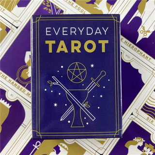 Cartas: A Sabedoria dos Tempos Antigos do Tarot/Adivinhação/Versão em Inglês/Jogo de Tabuleiro/Organização FKYT