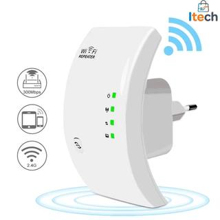 Repetidor Wireless Amplificador De Sinal Wifi 300/mbps Ultra Rápido sinal forte-itech