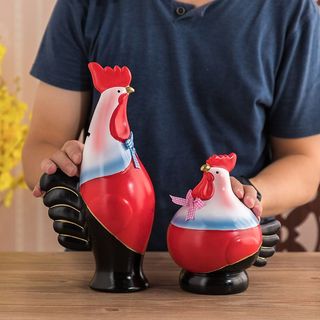 Cofrinho De Cerâmica , Frango , Mãe E Presente Criativo De Aniversário , Enfeites Para Casa , Adultos Crianças , Fofo , 