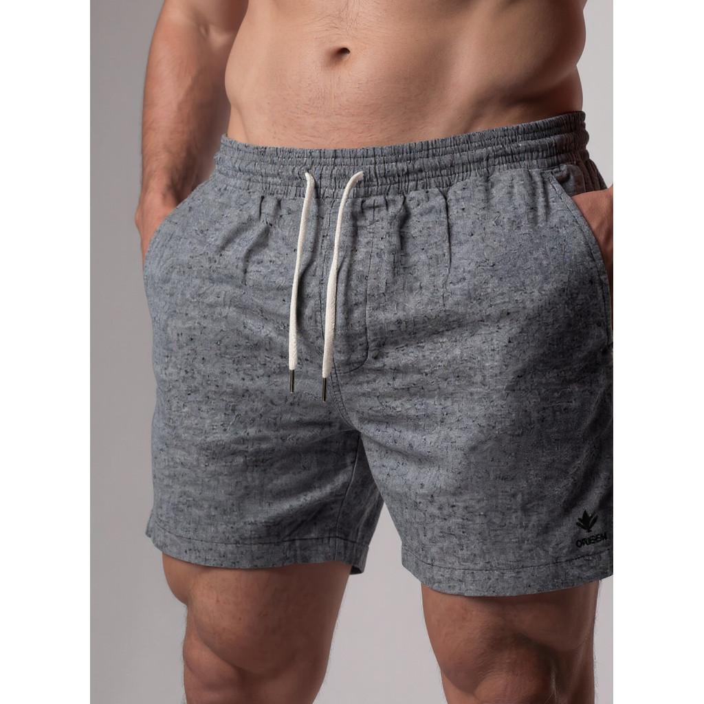 Kit 2 Bermudas Masculinas Linho Elastano Praiana Confortável Verão — Da minha casa para sua casa