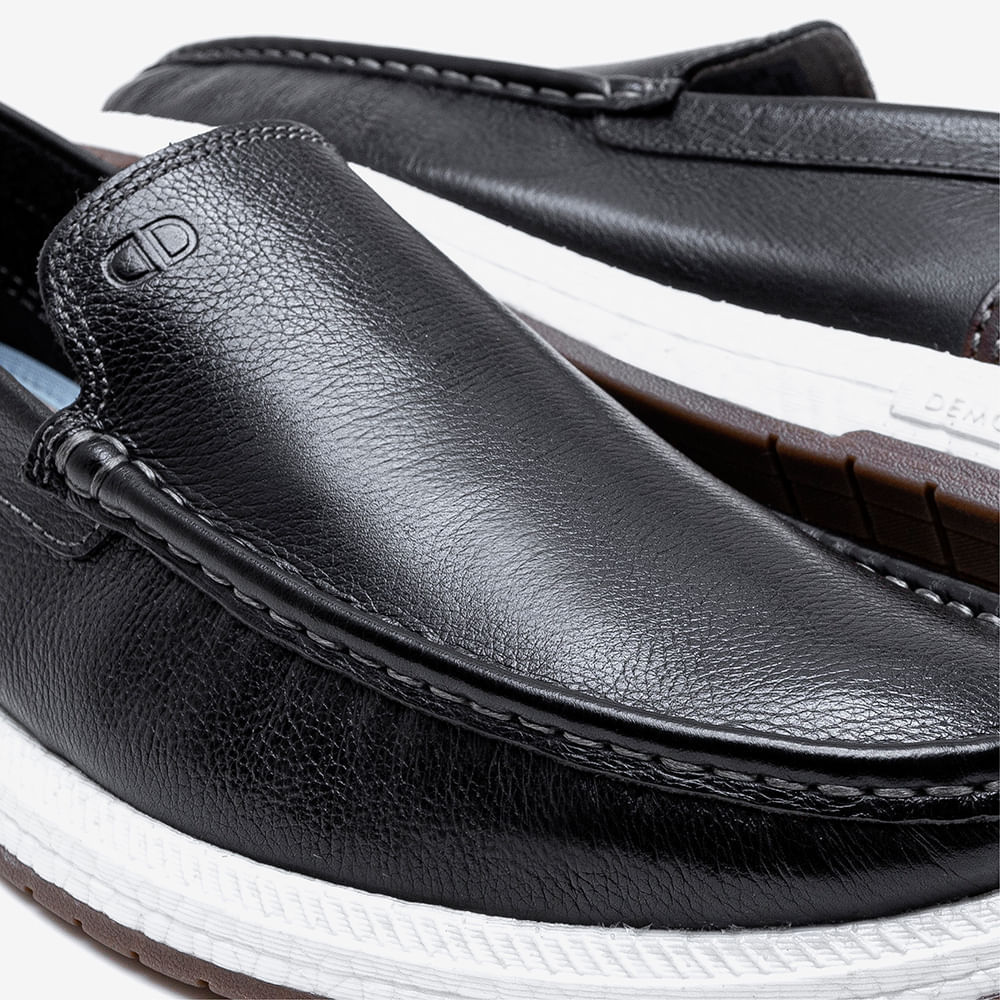 Mocassim Easy Flop Pulse Preto — imagem 2 de 2