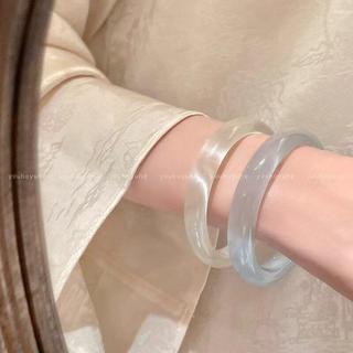 Pulseira rosa gelo luz rosa All-Match Natural fresco sentir fada pulseira gelo transparente branco luar gelo olho de gat