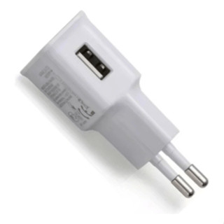 Carregador Tomada Adaptador Fonte Usb 5v 2a Bivolt Branco em Oferta na Shopee