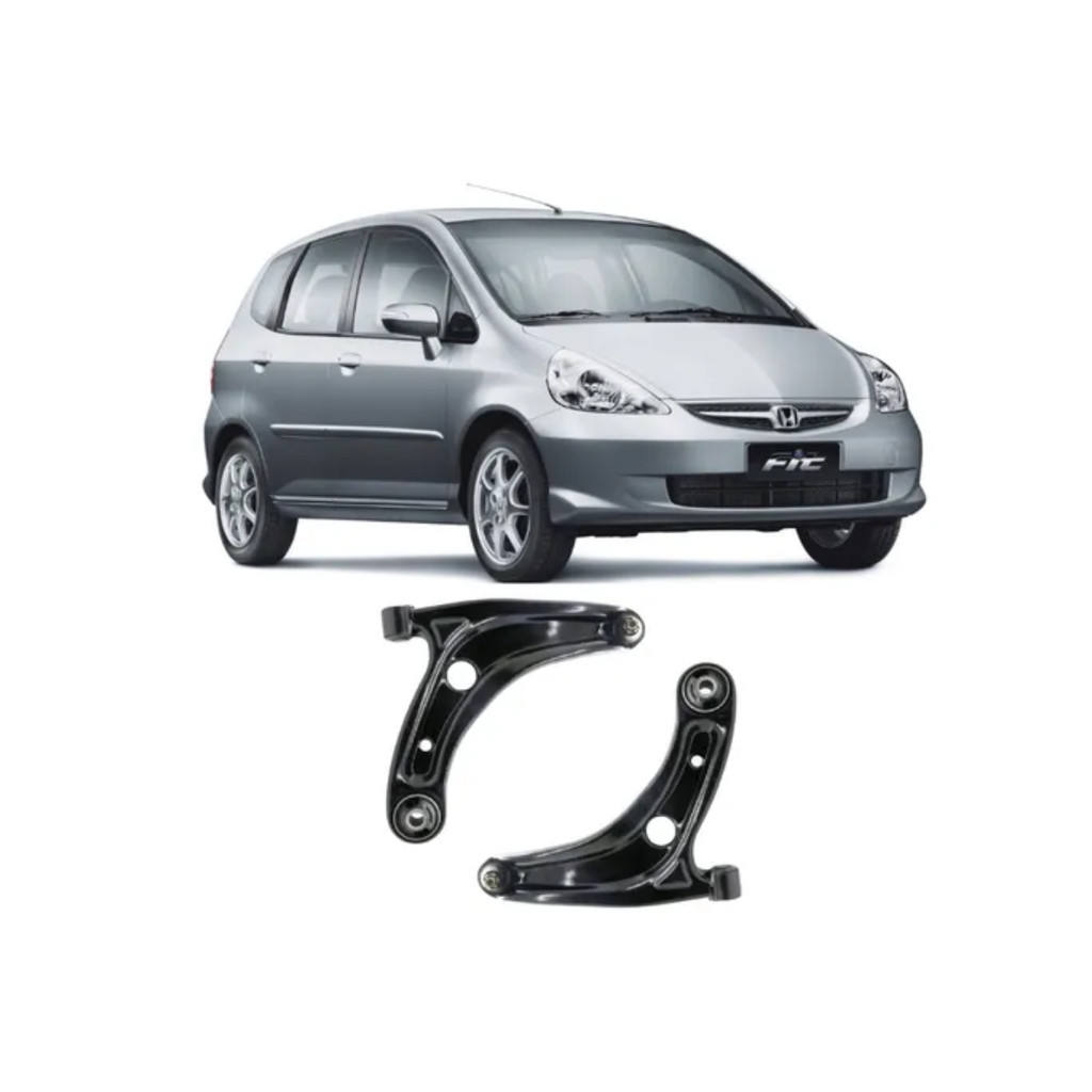 Par Bandeja Balança Honda Fit-2003 a 2008/Completo