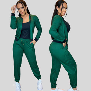 Calça Feminina Jogger  Malha Canelada Premium Estilosa Com Bolso Legging Skinny em Oferta na Shopee