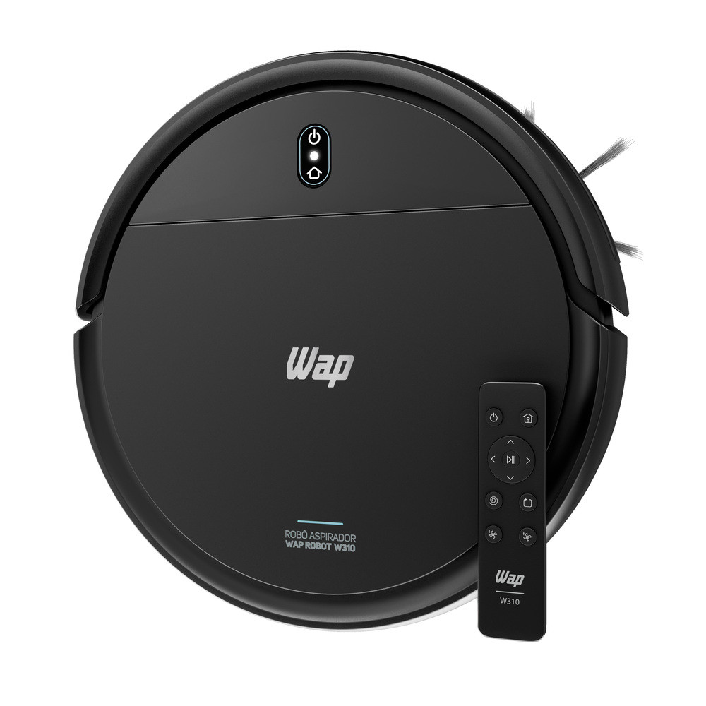 Robô Aspirador De Pó Wap Robot W310 Preto Bivolt