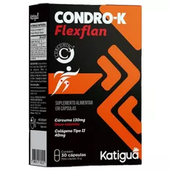 Condro-K Flexflan - 30 Cápsulas - Katiguá