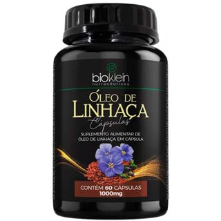 Óleo de Linhaça- 60 Cápsulas - Bioklein em Oferta na Shopee