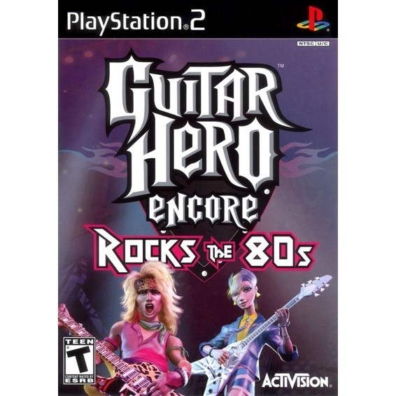 Guitar Hero Encore - Rock's the 80's - Playstation 2