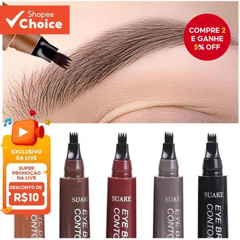 Lápis De Sobrancelha Líquido À Prova D