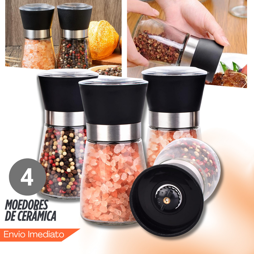 Moedor de Tempero Vidro - Comprar com Melhor Preço em Essenciais para Culinária