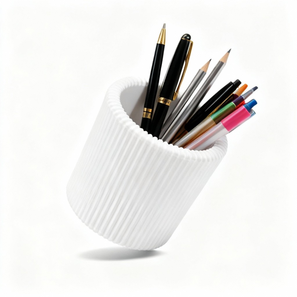 Porta-Lápis Moderno com – Organizador de Mesa Elegante (Não Acompanha Acessórios)