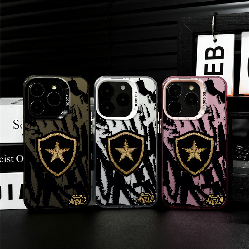 Capa de celular O Botafogo é o campeão para iPhone 11 12 13 xr xs max 14 15 16 pro max 8Plus 14 15plus 12 pro 14 pro