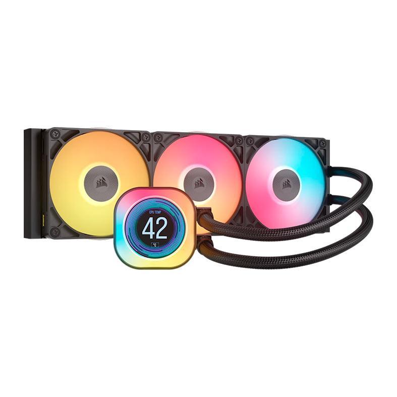 Water Cooler Corsair Icue Link Titan 360 Rx Lcd, Rgb, 360mm, Preto, Cw-9061023-ww — R$ 1.621,15 em Shopee, 38% OFF