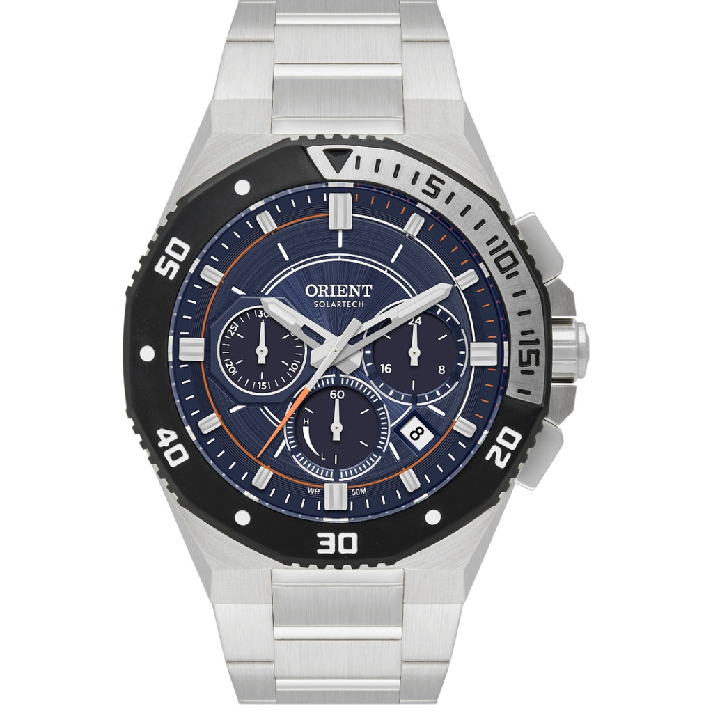 RELÓGIO ORIENT MASCULINO SOLARTECH CRONOGRAFO MBSSC277 D1SX em Oferta na Shopee