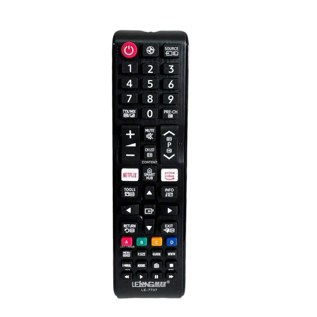 Controle Remoto Universal Compatível com Tv Samsung Smart Lcd Com Netflix/ Smart Hub/ Prime Video Todas Samsung