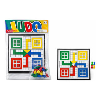 Jogo Ludo Clássico Infantil Educativo Tabuleiro Com Peças