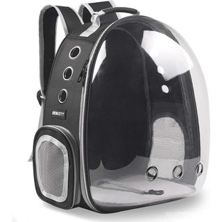 A mochila para animais de estimação BEIKOTT é adequada para gatos, cães, gatinhos, filhotes e coelhos, e é um modelo de 