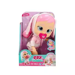 Boneca Cry Babies Meus Primeiros Passos Coney Interativa Multikids - BR2728
