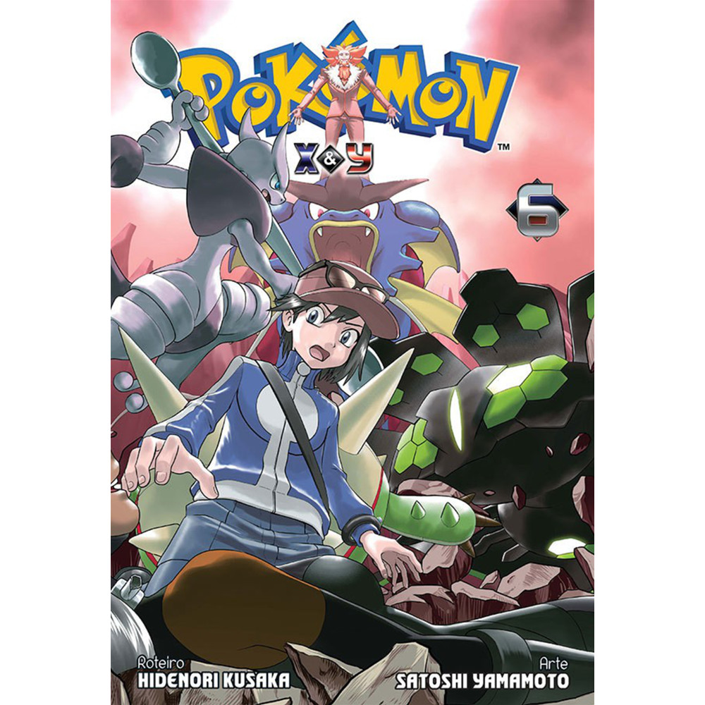 Mangá - Pokémon X & Y 06 - Novo/Lacrado