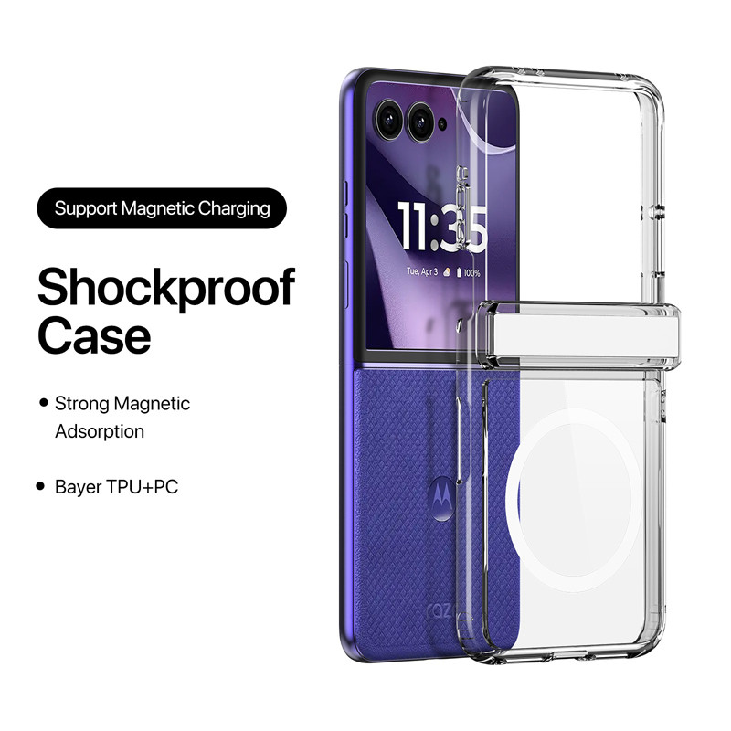 Para Motorola Moto Razr 50 60 70 Caso DUX DUCIS À Prova De Choque TPU PC Bayer C
